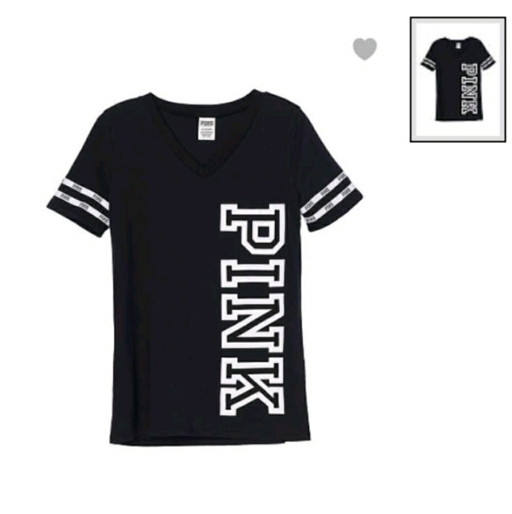 Pink logo shirt